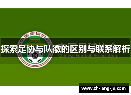 探索足协与队徽的区别与联系解析 探索足协与队徽的区别与联系解析